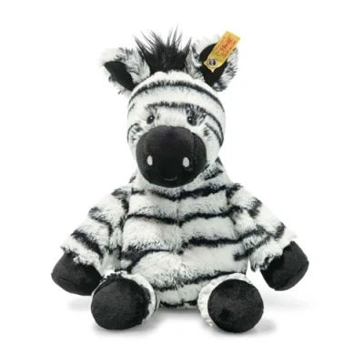 Imagen de Steiff Soft Cuddly Friends Zora Zebra, Color Negro Blanco, 30 cm (069109)