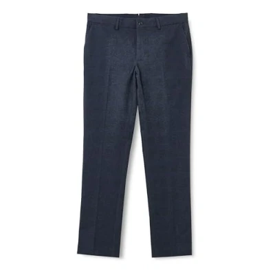 Imagen de Tommy Hilfiger Pantalón de Tela Hombre Denton Brushed Check Traje, Azul (Desert Sky), 32W/32L