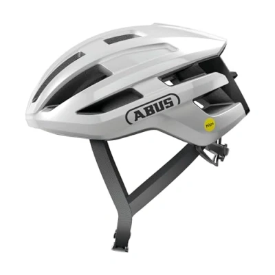 Imagen de ABUS Casco de ciclismo carretera PowerDome MIPS ligero con sistema ventilación inteligente y protección contra impactos Fabricado en Italia S