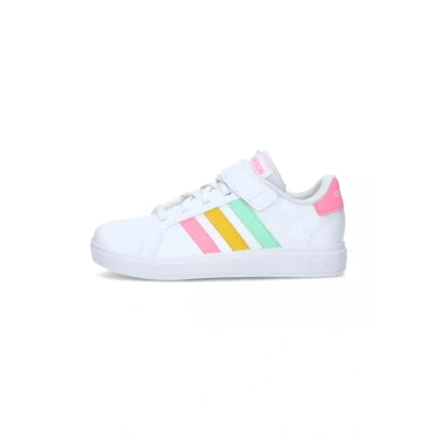 Imagen de Zapatillas con cordones elásticos y tira superior para niños adidas Grand Court