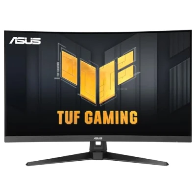 Imagen de ASUS TUF Gaming VG32WQ3B Monitor QHD de 31.5 Pulgadas, Curvo, 180 Hz, ELMB, FreeSync, Tiempo Respuesta 0.5 ms, 90% DCI P3, HDR, DisplayWidget Center