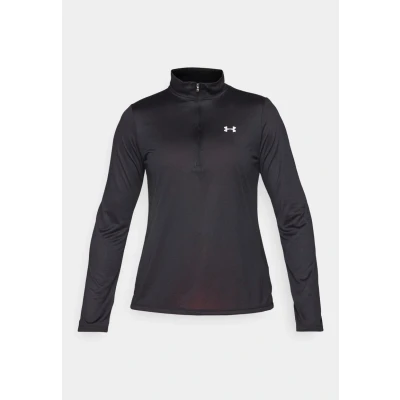 Imagen de Under Armour TECH 1/2 ZIP Solid Camiseta de manga larga, Mujer, Talla: XL, Black/white