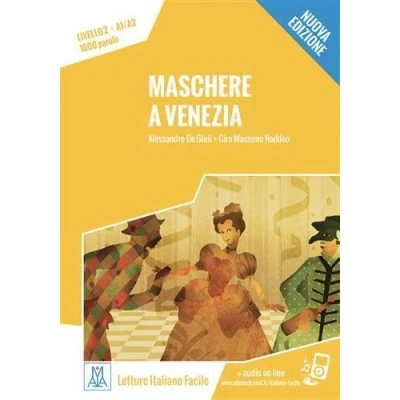 Imagen de Maschere a VENEZIA U NUOVA EDIZIONE (LIBRO + MP3 ONLINE): Venezia. Libro online audio (SIN COLECCION)