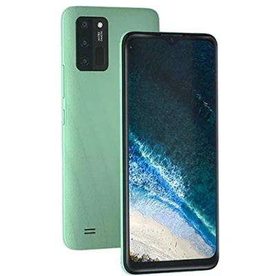 Imagen de 4G Teléfono Android 11 OUKITEL C25, 4GB+32GB(256GB SD Externa), T310 2.0GHz Quad Core, 5000mAh Batería, 6.5&#039;&#039; HD+ Móvil Libre, Cámara Frontal 8MP+Cámara Triple 13MP, Huella Digital, OTG GPS Verde