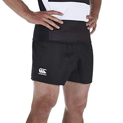 Imagen de Canterbury Professional Rugby E523406989 Pantalones Cortos con Cintura Elástica, Uomo, Negro, 2XL