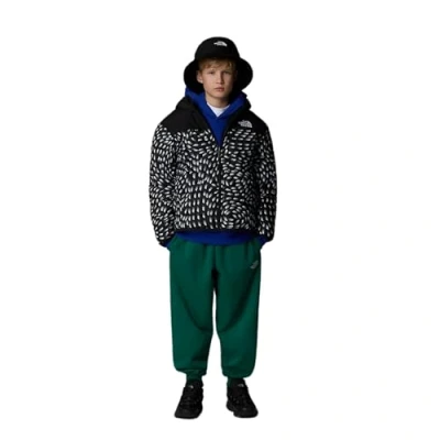 Imagen de The North Face Reversible Shasta Hooded Unisex Chaqueta de invierno para niños, Talla: 7/8a, Black