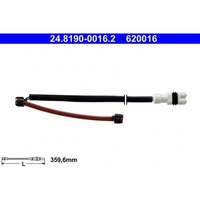 Imagen de ATE 24.8190 0016.2 Sensor de Desgaste Pastillas Frenos PORSCHE: 911 Coupé
