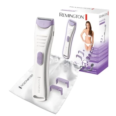 Imagen de Rasuradora Remington BKT4000, Bikini Trimmer, Inalámbrico, Uso en seco y mojado, 120 240V
