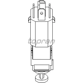 Imagen de Interruptor de las luces freno HANS PRIES 206 844
