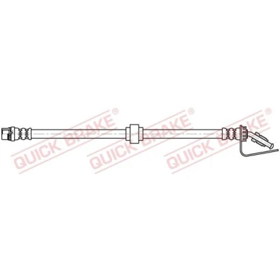 Imagen de QUICK BRAKE 32.124 Latiguillos de Freno 571 M10x1 RENAULT: MASTER 2 Kasten, Bus