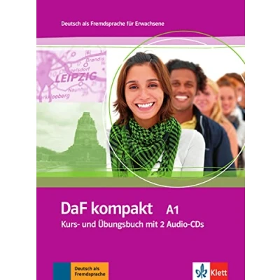 Imagen de Daf kompakt in 3 bänden kurs und übungsbuch a1 mit 2 audio cds