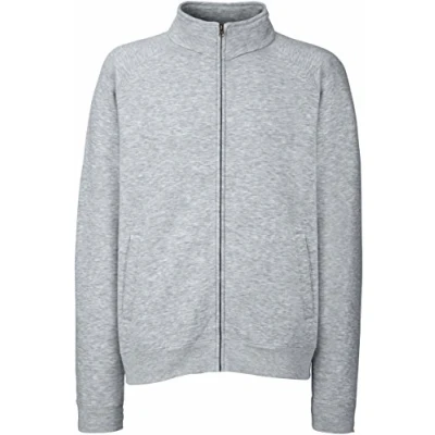 Imagen de Fruit of the Loom Ss059m Sudadera, Gris (Heather Grey), Small para Hombre