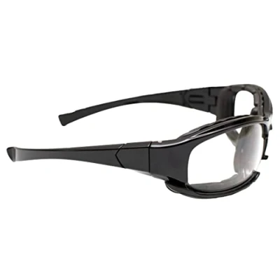 Imagen de Eagle Indrowtraw: Gafas de protección laboral con lente transparente policarbonato. Indicadas para: trabajo + moda sport.Incluye: funda microfibra y banda elástica.