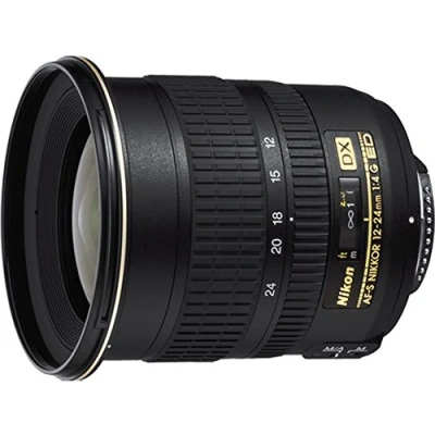 Imagen de Nikon 12 24 mm f/4.0 S DX ED IF Objetivo para (Distancia Focal 24mm, Apertura f/4, diámetro: 77mm) Color Negro