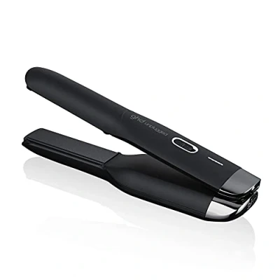 Imagen de Plancha de pelo ghd Unplugged, Cerámica, 15W, 185C, Sin Cable, 20 min Autonomía, Carga USB C, Negro