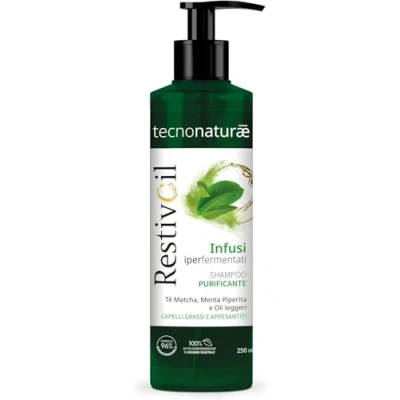 Imagen de RestivOil Tecnonaturae Champú purificador para cabello normal a graso, 250 ml