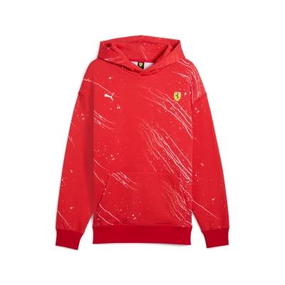 Imagen de Puma Scuderia Ferrari HP RACE Splash Jersey con capucha, Hombre, Talla: Large, Rosso corsa