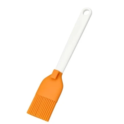 Imagen de Fiskars Cepillo de repostería, Longitud: 19 cm, Plástico/Silicona, Naranja/Blanco, Functional Form, 1023614