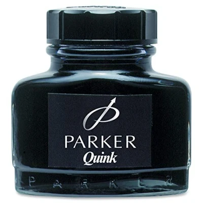 Imagen de PARKER Quink Botella de tinta lavable (57 ml), color negro