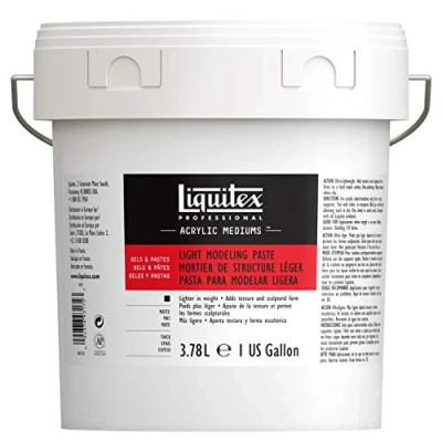 Imagen de Liquitex Basics Matt Aditivos, acrílico, pasta para modelar ligera, 3.78 l