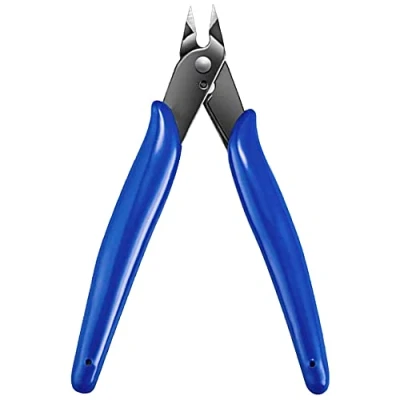 Imagen de 1 Alicates de corte,Alicate corte,Corta cables,Alicates pequeños,Alicates corte diagonal,Alicate corte,Cortador alambre,Alicates latera precisión,Alicate,Azul