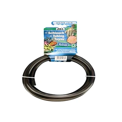 Imagen de JBL Manguera de agua, diámetro 9/12, longitud: 2,5 m, para acuario, estanque y terrario acuático, color gris