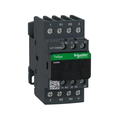 Imagen de Schneider Electric LC1D258P7 TeSys D Contactor 4P(2NA + 2NC) AC 1