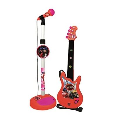 Imagen de Ladybug Miraculous Micrófono y Guitarra (Claudio Reig 2675)