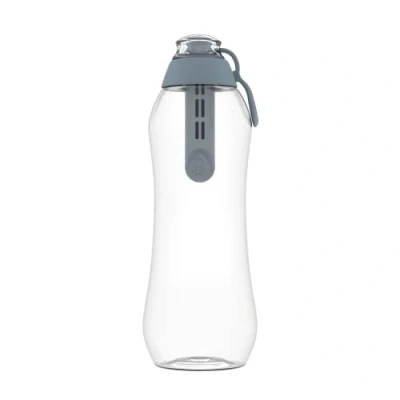 Imagen de Dafi Botella de filtro agua carbón 0,7L Ideal para la escuela, el trabajo, gimnasio, los viajes, Elimina sabor y olor a cloro, Ergonómico duradero Acero