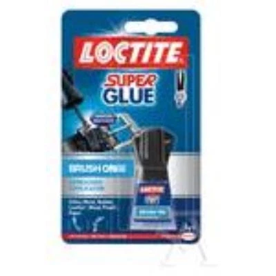 Imagen de 2 x Loctite inmediato Super pegamento adhesivo de propagación fácil cepillo aplicador 5 G