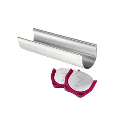 Imagen de Gobel Molde para Troncos de Navidad, Acero Inoxidable, Gris, 30 cm