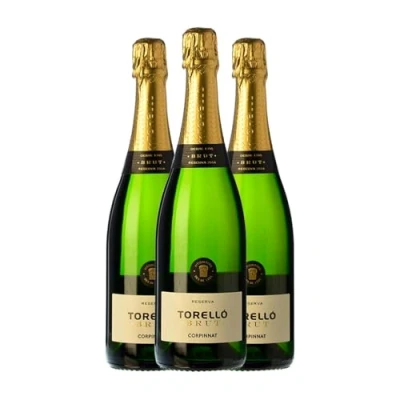 Imagen de Torelló Brut Cava Reserva 75 cl Espumoso blanco (Caja de 3 Botellas cl)