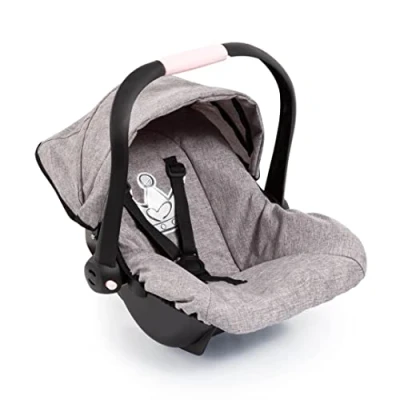 Imagen de Bayer Design Silla de Coche Easy Go, Accesorios, Asiento Para Bebé Muñecas, Color Gris Comcorona (67910Aa), Color/Modelo Surtido