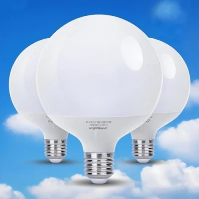 Imagen de Aigostar Bombillas LED G120 E27 Globo 18W=117W， Luz Fría 6500K， 1840 Lumen， CRI&gt; 80， Ahorro de Energía， No Regulable， 3 Unidades