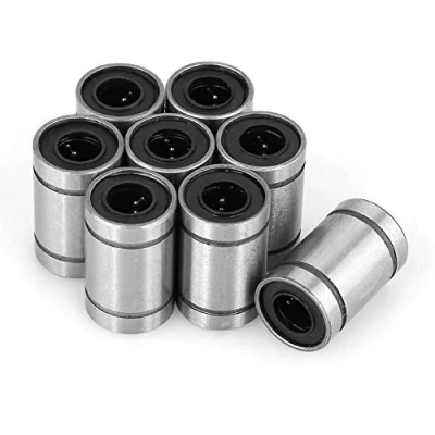 Imagen de LetCart Rodamientos de Movimiento Lineal, 8 Piezas LM6UU Buje rodamiento Bolas Lineal 6 mm para CNC Impresora 3D
