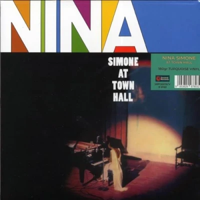Imagen de At Town Hall Vinilo Turquesa Nina Simone