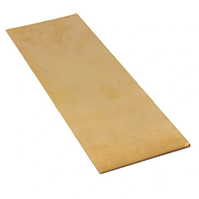 Imagen de EsportsMJJ Hoja De Cobre Amarillo H62 Resistente A La Corrosión 300 * 100 0.5 Mm
