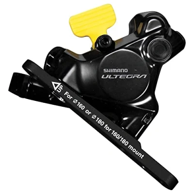 Imagen de SHIMANO Pinza Hidráulica ULTEGRA 12V R8170 Delantera 2 Pistoncini, Unisex Adult, Black, Talla Única