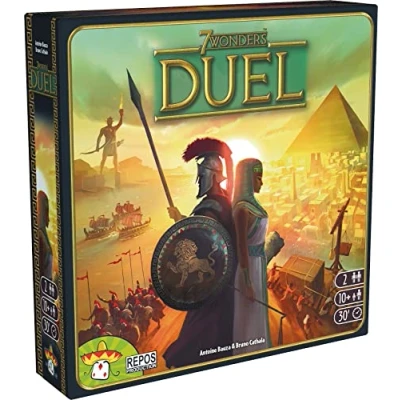 Imagen de Asmodee 7 Wonders Duel, Juego de Mesa para 2 Jugadores, edición en Italiano, 8035, Single, Multicolor