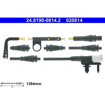 Imagen de ATE 24.8190 0814.2 Sensor de Desgaste Pastillas Frenos LAND ROVER: Range Rover Sport, 4