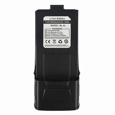 Imagen de Batería de ión Litio Baofeng 3800mAh 7.4V para el walkie Talkie GT 3 / 3TP