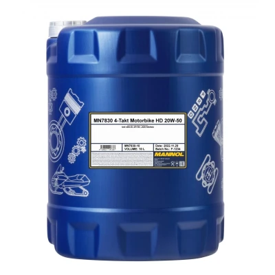 Imagen de Mannol Motorbike 20W 50 10L Aceite de motor MN7830 10