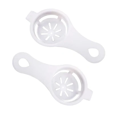 Imagen de Separador de Yema Huevo, 2 Piezas Colador Huevos, Clara Huevo para Extractor, Hornear en la Cocina