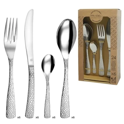 Imagen de Amefa Tam Set 24 Cubiertos Acero Inox 25cm 2mm