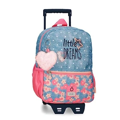 Imagen de Enso Little Dreams Mochila con Carro Rosa 25x32x12 cms Poliéster 9,6L…