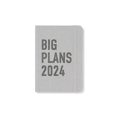 Imagen de LETTS Big Plans A6 día por página w/appts (multilingüe) Stone 2024