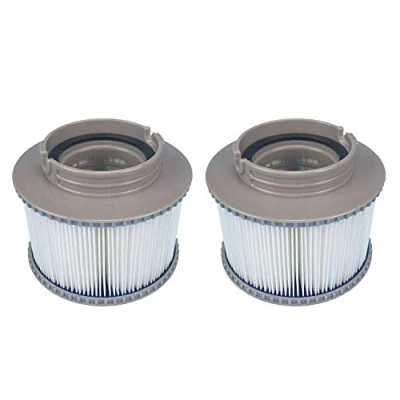Imagen de YanBan Paquete de 2 filtros Repuesto para MSPA FD2089, Bomba Cartucho Filtro Apto Todos los jacuzzis Actuales
