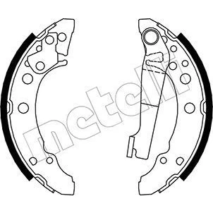 Imagen de Kit de zapatas METELLI 53 0465