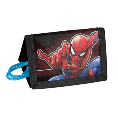 Imagen de Theonoi Gran idea de regalo caballos/niños monedero/cartera/billetera/billetera, Spiderman., 9 x 13 cm, Cómic