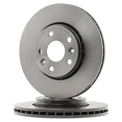 Imagen de BREMBO COATED DISC LINE 09.A727.21 Disco de freno 280 24 5 ventilación interna revestido altamente carbonizado con tornillos norauto, oscaro, mister